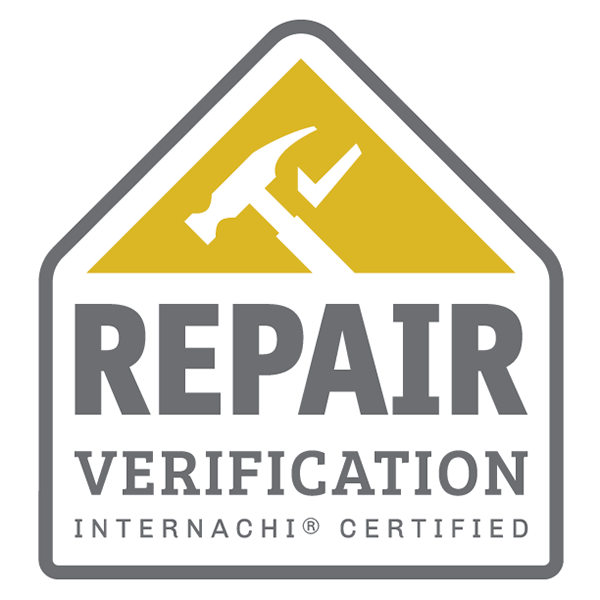 InterNACHI Certified Repair Verification badge
